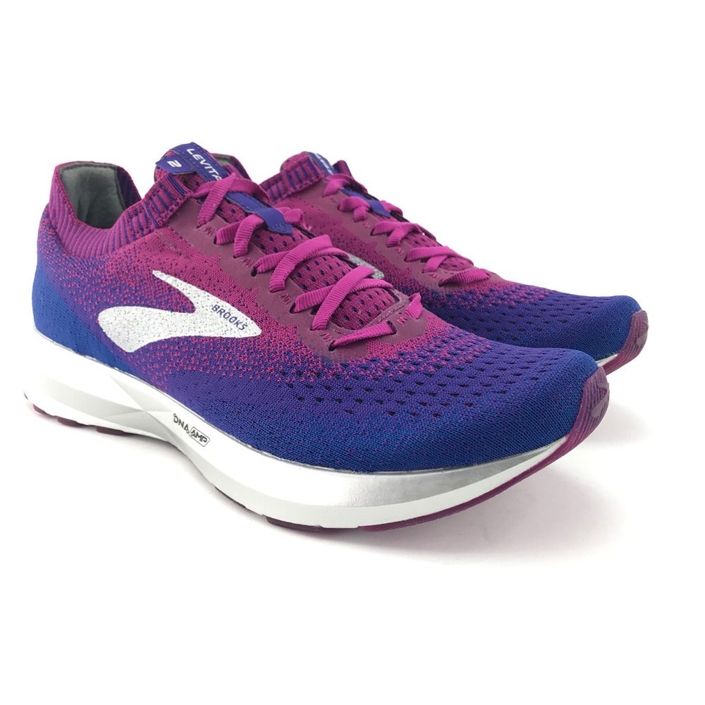 Brooks Women's Levitate 2 Purple Running Shoes - Picture 2 of 8